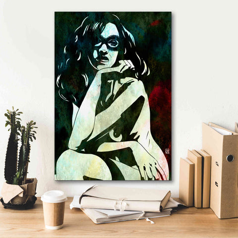 Image of 'Relaxed' by Giuseppe Cristiano, Canvas Wall Art,18 x 26