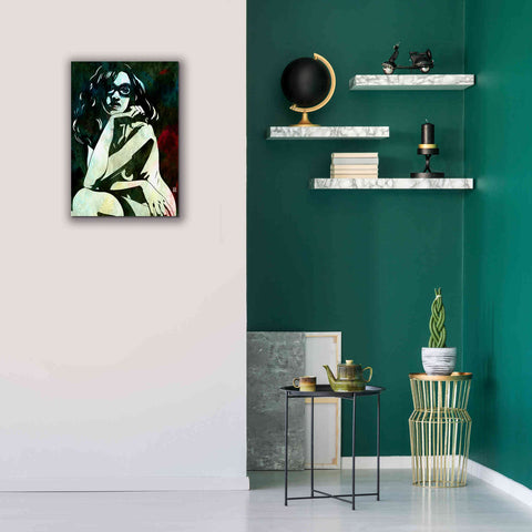 Image of 'Relaxed' by Giuseppe Cristiano, Canvas Wall Art,18 x 26