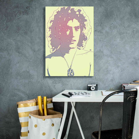 Image of 'Roger Daltrey' by Giuseppe Cristiano, Canvas Wall Art,18 x 26
