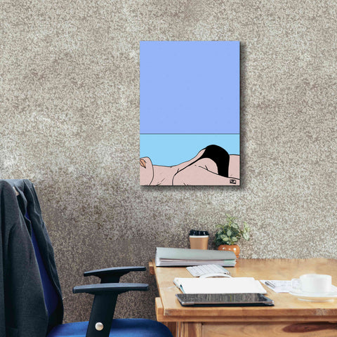 Image of 'Sea II' by Giuseppe Cristiano, Canvas Wall Art,18 x 26