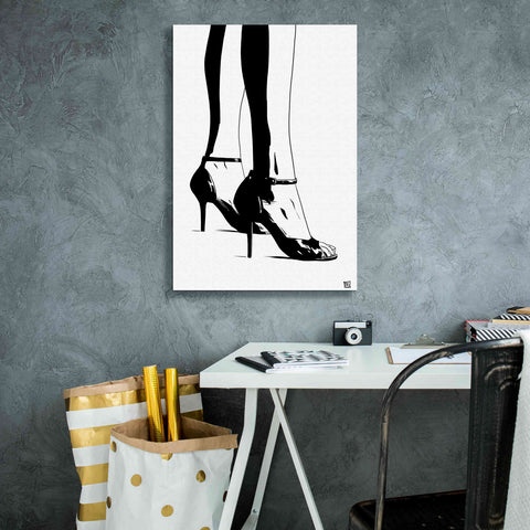 Image of 'Shoes X' by Giuseppe Cristiano, Canvas Wall Art,18 x 26