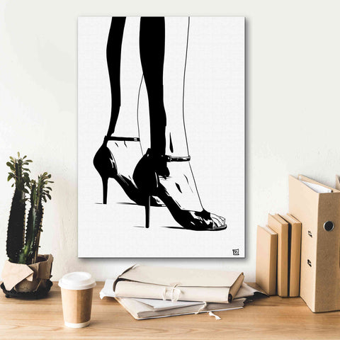 Image of 'Shoes X' by Giuseppe Cristiano, Canvas Wall Art,18 x 26