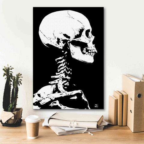 Image of 'Skeleton' by Giuseppe Cristiano, Canvas Wall Art,18 x 26