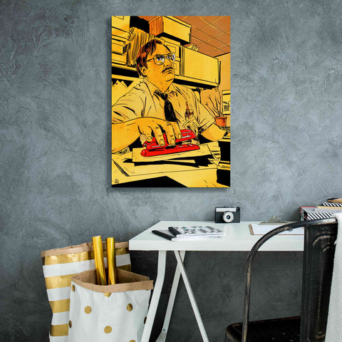 Image of 'Stapler' by Giuseppe Cristiano, Canvas Wall Art,18 x 26
