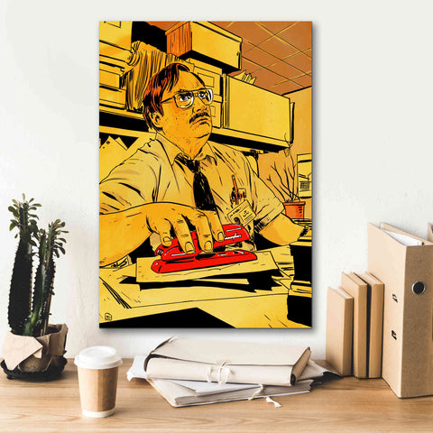 Image of 'Stapler' by Giuseppe Cristiano, Canvas Wall Art,18 x 26