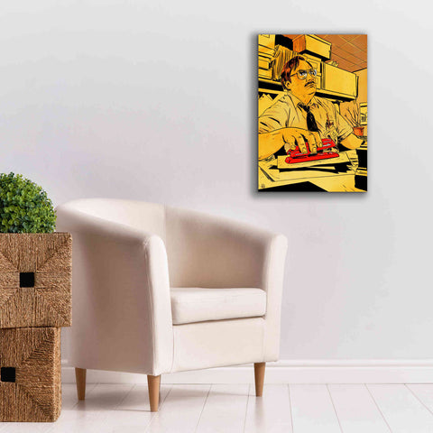 Image of 'Stapler' by Giuseppe Cristiano, Canvas Wall Art,18 x 26