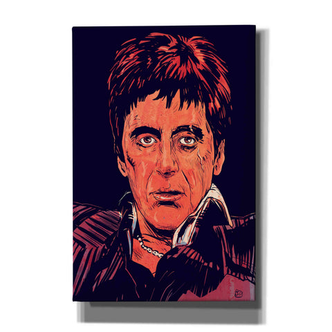 Image of 'Tony Montana' by Giuseppe Cristiano, Canvas Wall Art