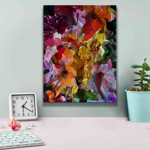 Image of 'Abstract Floral' by Shandra Smith, Canvas Wall Art,12 x 16
