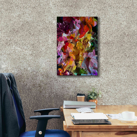Image of 'Abstract Floral' by Shandra Smith, Canvas Wall Art,18 x 26