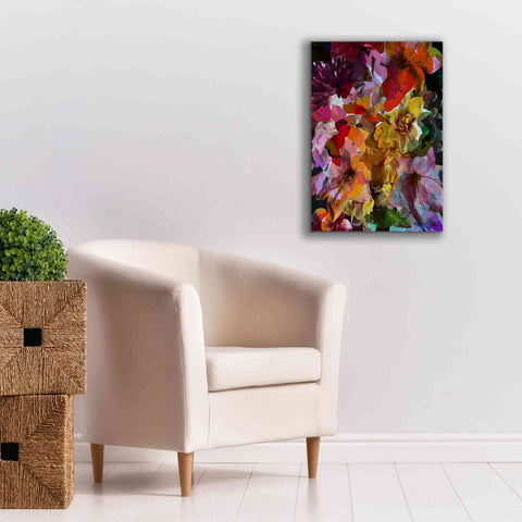 Image of 'Abstract Floral' by Shandra Smith, Canvas Wall Art,18 x 26