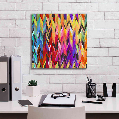 Image of 'Burst of Color' by Shandra Smith, Canvas Wall Art,18 x 18