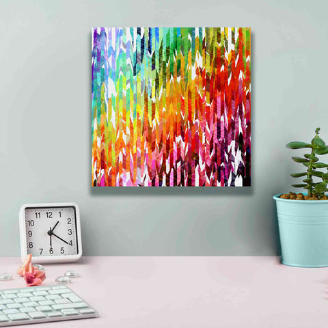 Image of 'Designer Stripes' by Shandra Smith, Canvas Wall Art,12 x 12