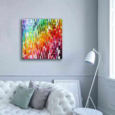 Image of 'Designer Stripes' by Shandra Smith, Canvas Wall Art,37 x 37