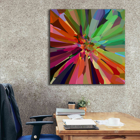 Image of 'Flower 27 ' by Shandra Smith, Canvas Wall Art,37 x 37