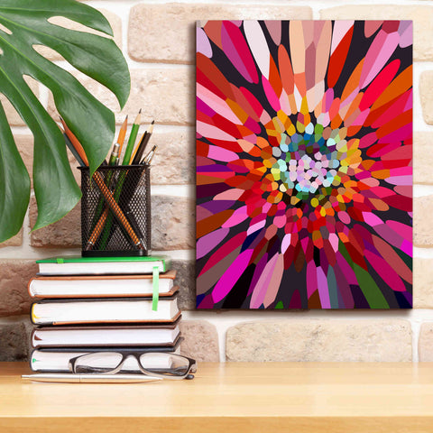 Image of 'Pink Flower' by Shandra Smith, Canvas Wall Art,12 x 16