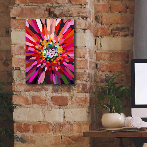 Image of 'Pink Flower' by Shandra Smith, Canvas Wall Art,12 x 16