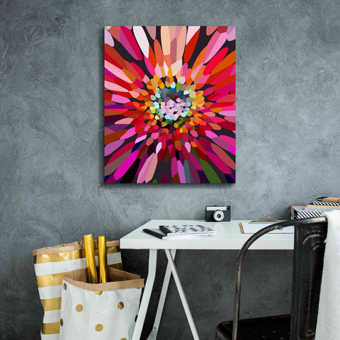 Image of 'Pink Flower' by Shandra Smith, Canvas Wall Art,20 x 24