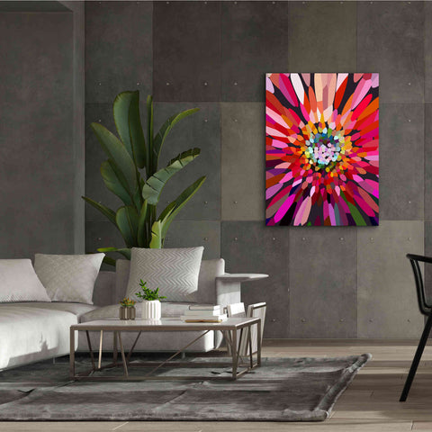 Image of 'Pink Flower' by Shandra Smith, Canvas Wall Art,40 x 54