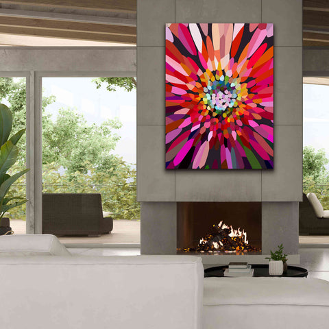 Image of 'Pink Flower' by Shandra Smith, Canvas Wall Art,40 x 54