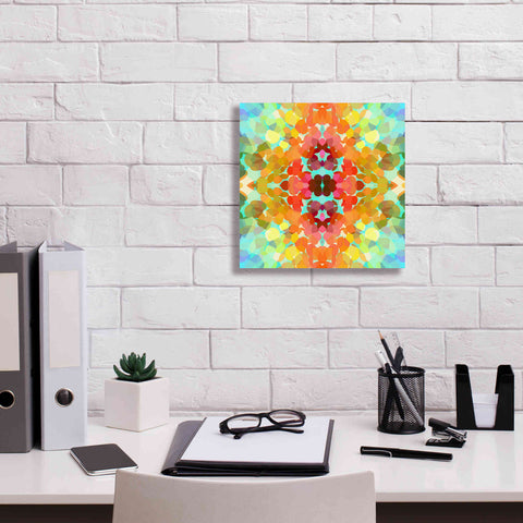 Image of 'Swimming with Colors' by Shandra Smith, Canvas Wall Art,12 x 12