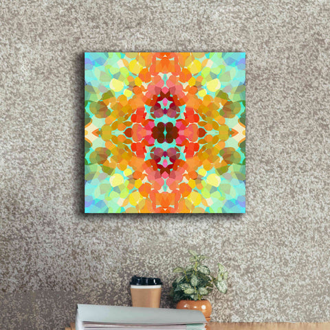 Image of 'Swimming with Colors' by Shandra Smith, Canvas Wall Art,18 x 18