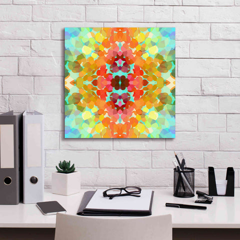 Image of 'Swimming with Colors' by Shandra Smith, Canvas Wall Art,18 x 18