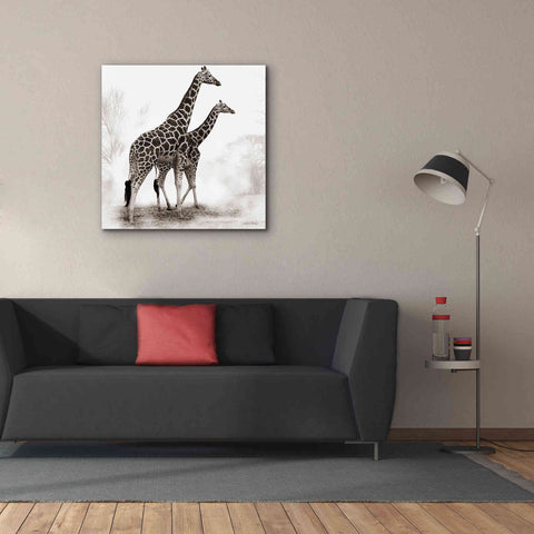 Image of 'Giraffe III' by Debra Van Swearingen, Canvas Wall Art,37 x 37