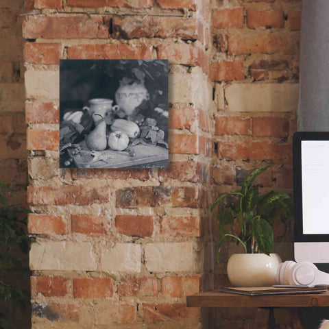 Image of 'Quince Pear' by Debra Van Swearingen, Canvas Wall Art,12 x 12