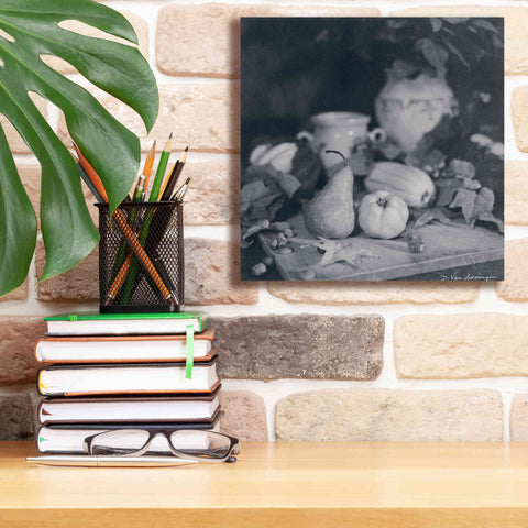 Image of 'Quince Pear' by Debra Van Swearingen, Canvas Wall Art,12 x 12