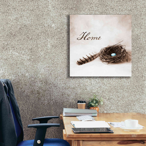 Image of 'Nestled IV - Home' by Debra Van Swearingen, Canvas Wall Art,26 x 26