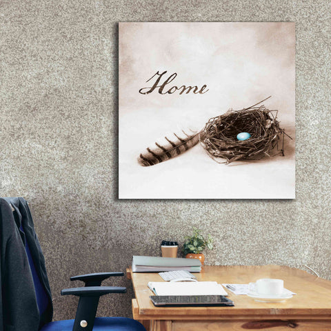 Image of 'Nestled IV - Home' by Debra Van Swearingen, Canvas Wall Art,37 x 37