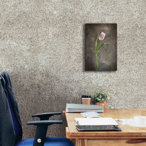 Image of 'Spring Tulips I' by Debra Van Swearingen, Canvas Wall Art,12 x 18