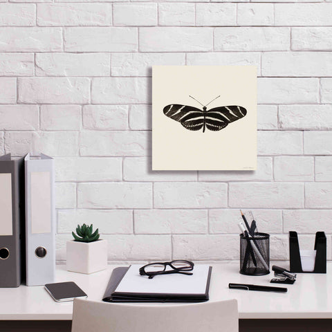 Image of 'Butterfly IX B&W' by Debra Van Swearingen, Canvas Wall Art,12 x 12