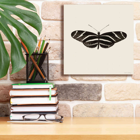 Image of 'Butterfly IX B&W' by Debra Van Swearingen, Canvas Wall Art,12 x 12