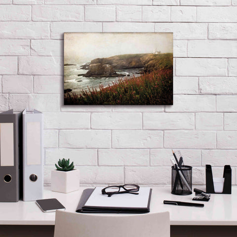 Image of 'Coastal Mist' by Debra Van Swearingen, Canvas Wall Art,18 x 12