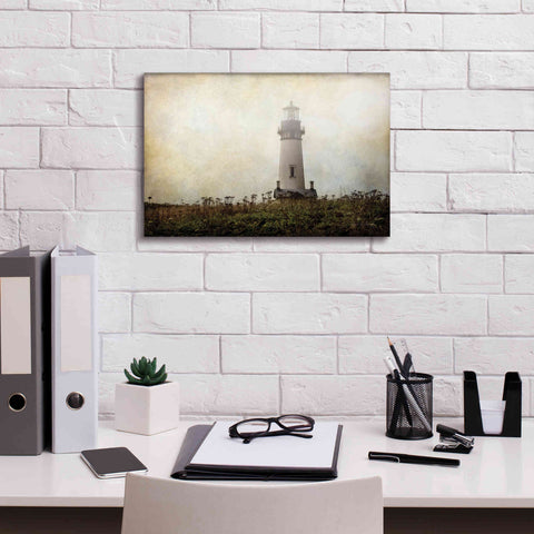 Image of 'Lonely Lighthouse II' by Debra Van Swearingen, Canvas Wall Art,18 x 12