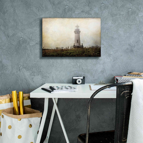 Image of 'Lonely Lighthouse II' by Debra Van Swearingen, Canvas Wall Art,18 x 12