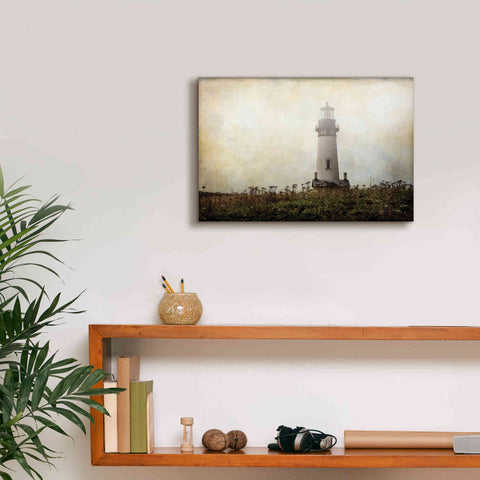 Image of 'Lonely Lighthouse II' by Debra Van Swearingen, Canvas Wall Art,18 x 12
