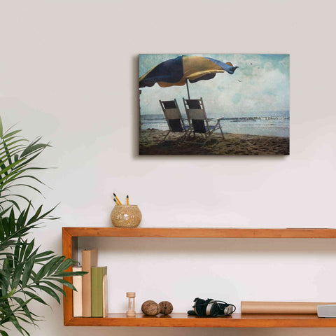 Image of 'Sea For Two' by Debra Van Swearingen, Canvas Wall Art,18 x 12