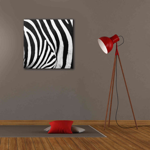 Image of 'Zebra IV' by Debra Van Swearingen, Canvas Wall Art,26 x 26