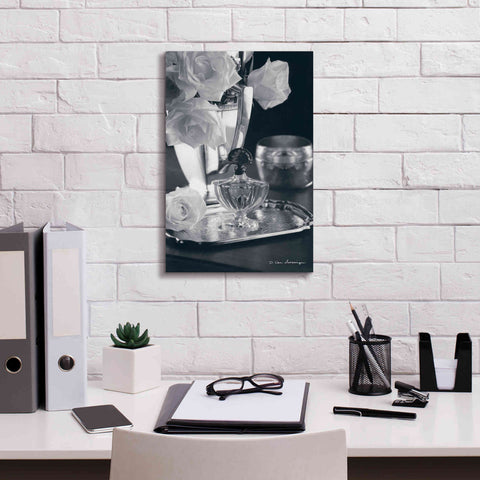 Image of 'Vintage Vanity IV' by Debra Van Swearingen, Canvas Wall Art,12 x 18