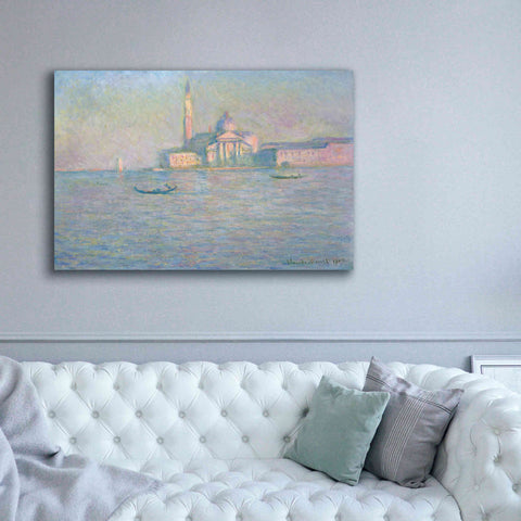 Image of 'The Church of San Giorgio Maggiore, Venice' by Claude Monet, Canvas Wall Art,60 x 40