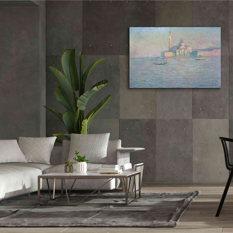 Image of 'The Church of San Giorgio Maggiore, Venice' by Claude Monet, Canvas Wall Art,60 x 40