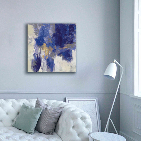 Image of 'Sparkle Abstract II Blue' by Silvia Vassileva, Canvas Wall Art,37 x 37