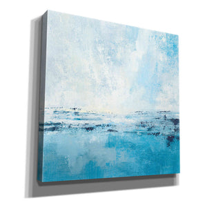 'Coastal View I Aqua' by Silvia Vassileva, Canvas Wall Art,12x12x1.1x0,18x18x1.1x0,26x26x1.74x0,37x37x1.74x0