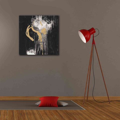 Image of 'Golden Rain I BW' by Silvia Vassileva, Canvas Wall Art,26 x 26