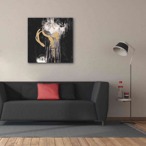 Image of 'Golden Rain I BW' by Silvia Vassileva, Canvas Wall Art,37 x 37