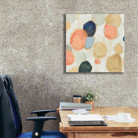 Image of 'Painted Pebbles II Boho' by Silvia Vassileva, Canvas Wall Art,26 x 26