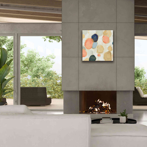 Image of 'Painted Pebbles II Boho' by Silvia Vassileva, Canvas Wall Art,26 x 26