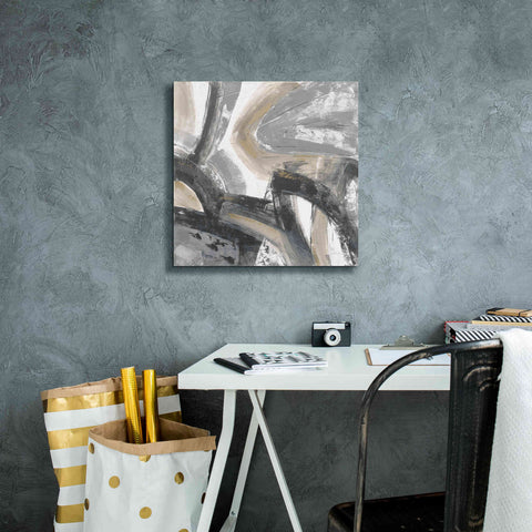 Image of 'Urban Graffiti I Neutral' by Silvia Vassileva, Canvas Wall Art,18 x 18